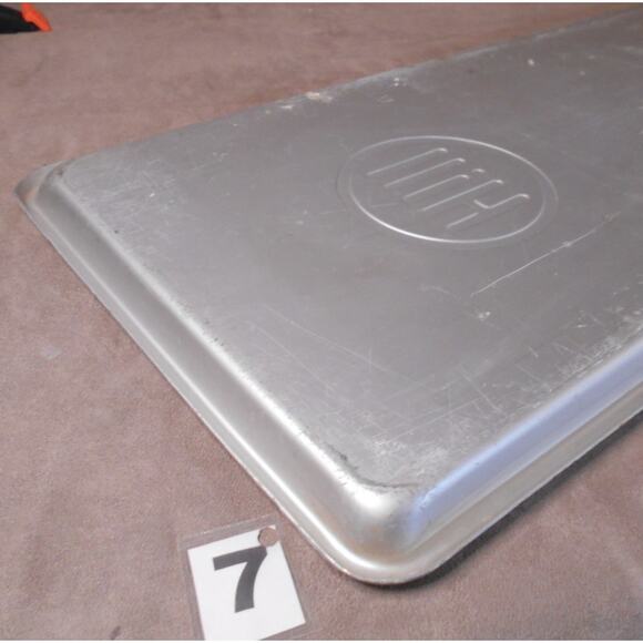 Antique HILL Aluminum Deli Case Display Tray # 7 30" X 10.5" Butcher Bakery - Picture 7 of 9
